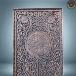 Moroccan Wall Carved Panel/ Floral motif / Andalusian Style.