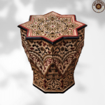Moroccan Muqarnas Table, Painted 