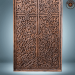Moroccan Wall Carved Panel/ Floral motif / Andalusian Style.
