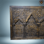 Moroccan Carved Wall Panel/ Arches And Pilars /Andalusian Style.