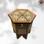 13 Flavor Variant painted Moroccan Table with Musharabi/ Andalusian Style.