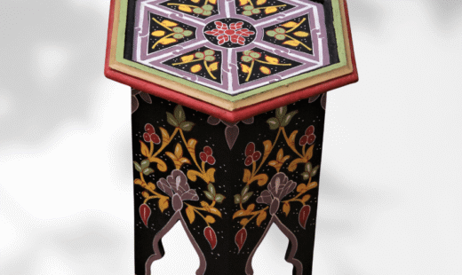 Low moroccan coffee table