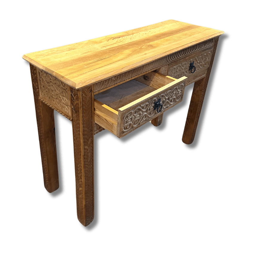 The best Moroccan Carved Console Table
