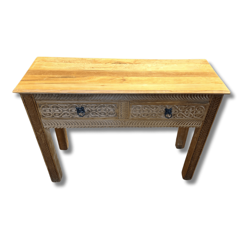 The best Moroccan Carved Console Table