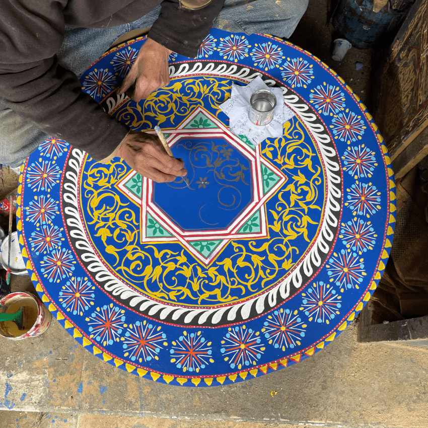The Best Moroccan Painted Table Basse -