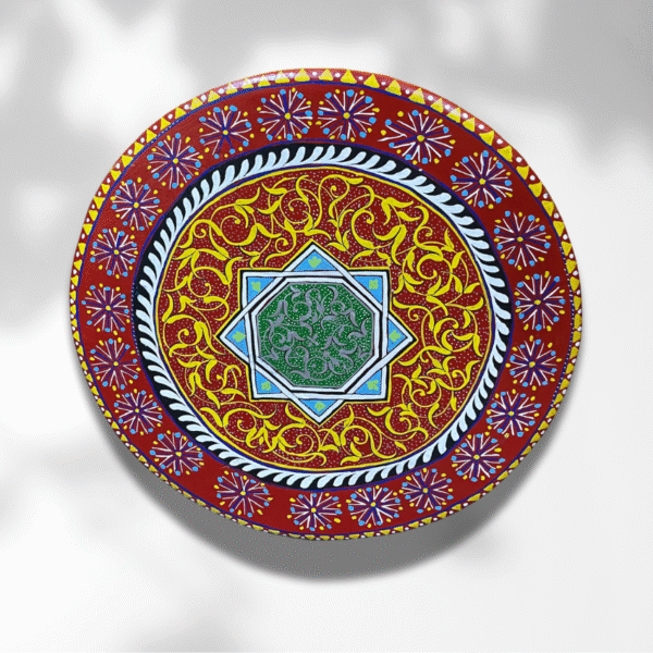 3 Flavor Variants Moroccan Painted Basse Table/ Andalusian Style.