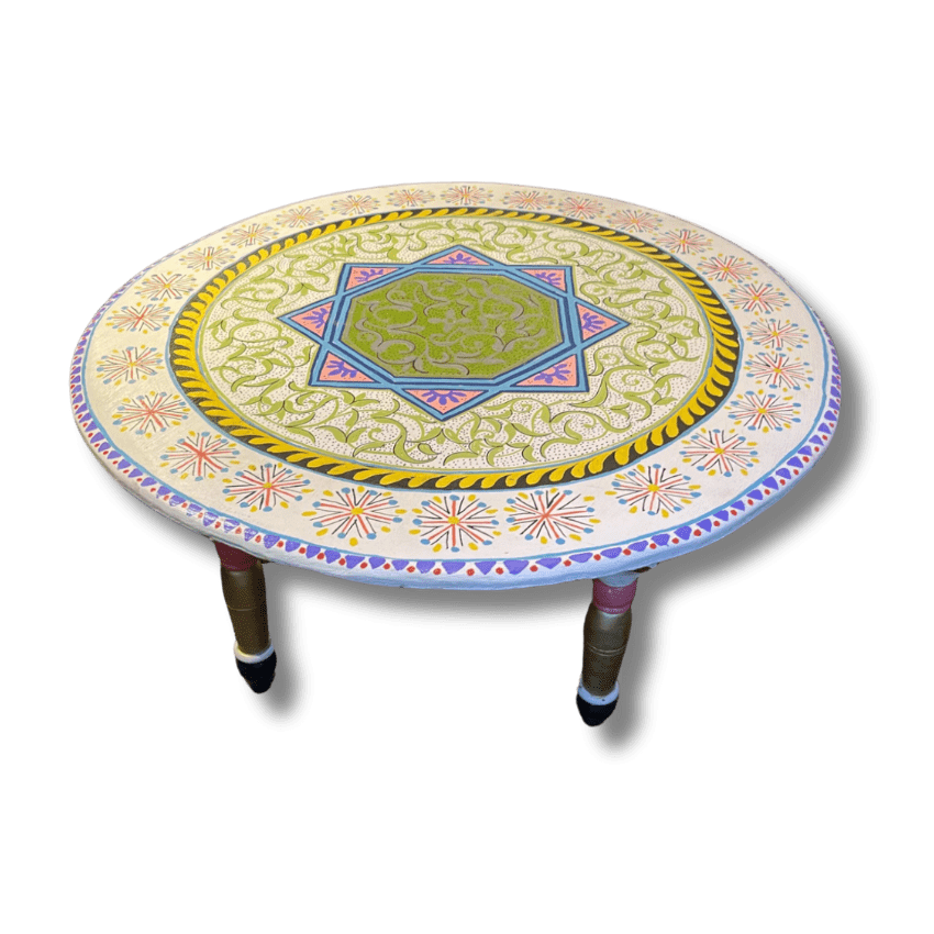 The Best Moroccan Round Basse Table