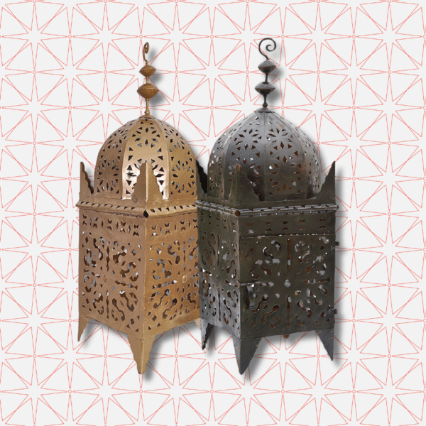 2 Flavor Variants Moroccan Lantern/Candle Lantern/ Amazigh, Andalusian style.