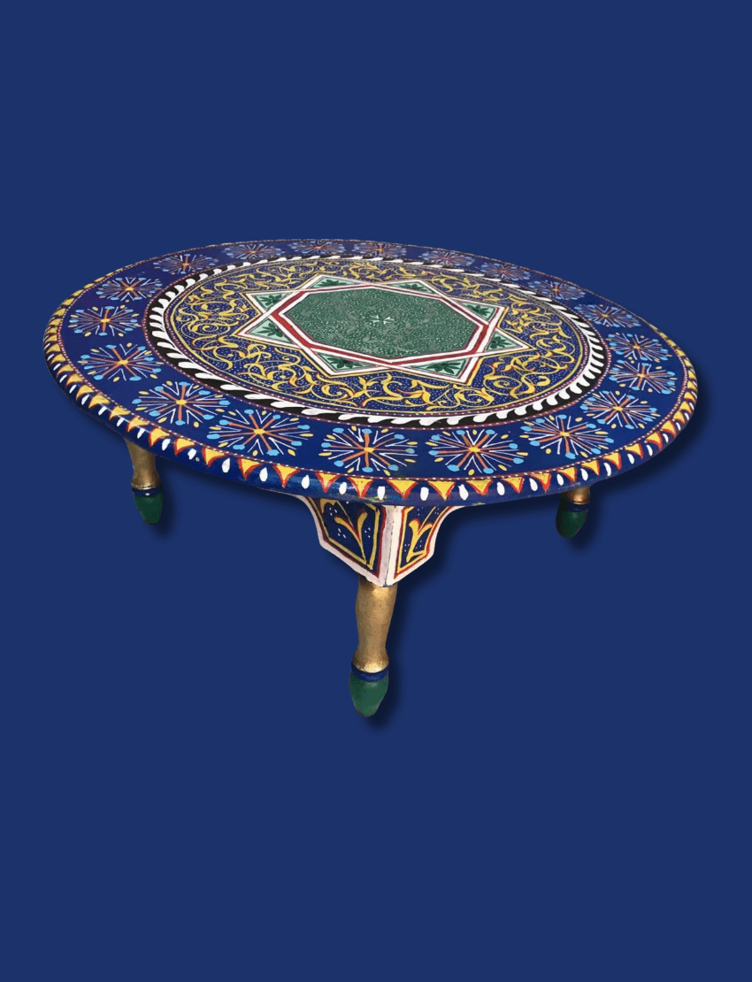 The Best Moroccan Painted Table Basse -