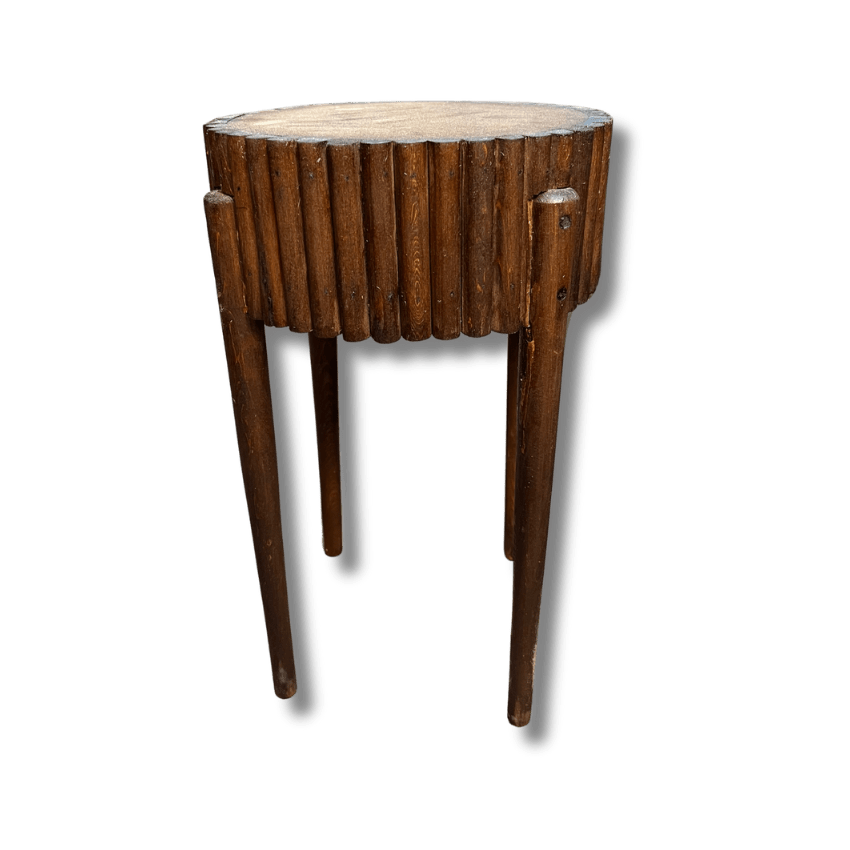 The Best Round Fluted Coffee Table With Secret Drawer