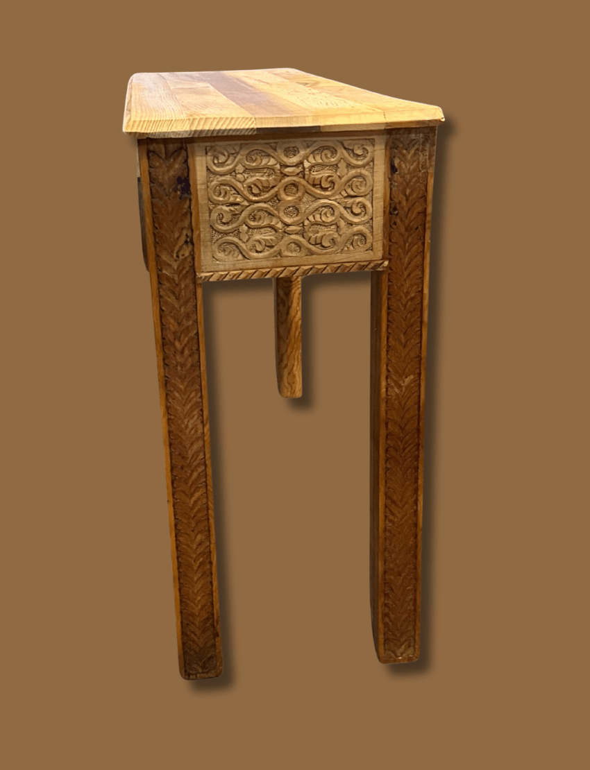 The best Moroccan Carved Console Table