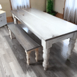 Sets of 4 DIY Redwood Table Legs, Turned Dining Table, Bar Table or Desk Legs