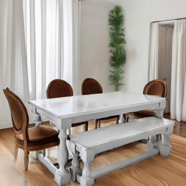 Sets of 4 DIY Redwood Table Legs, Turned Dining Table, Bar Table or Desk Legs