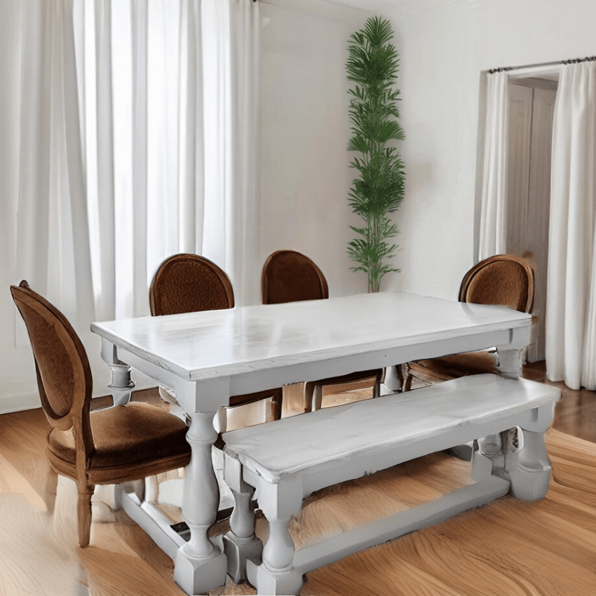 Sets of 4 DIY wood Table Legs, Turned Dining Table, Bar Table or Desk Legs