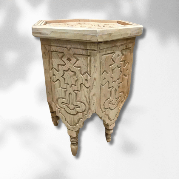 Oriental Hexagonal Moroccan Coffee Table/ Andalusian style.