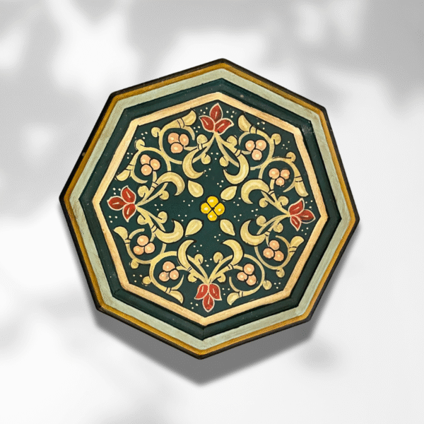 4 Flavor Variants Painted Moroccan Octagon End Table/ Andalusian Style.