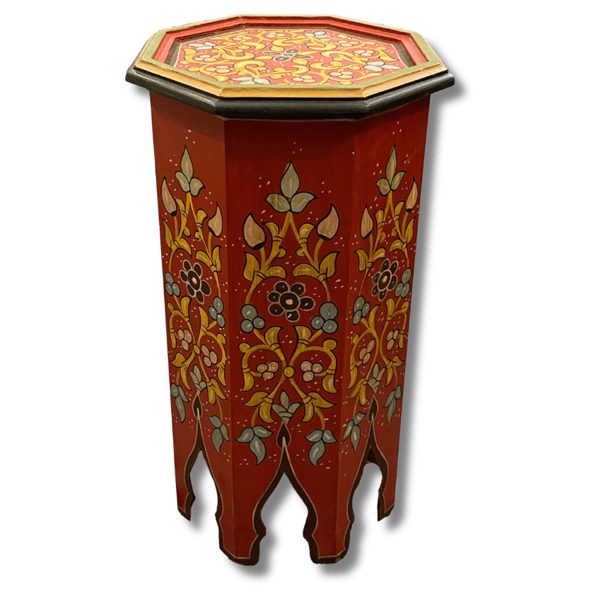 Red Colored End Tables