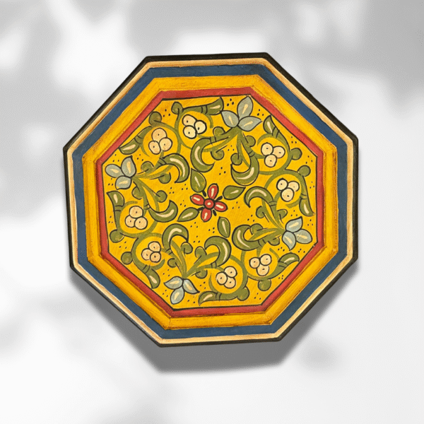 4 Flavor Variants Painted Moroccan Octagon End Table/ Andalusian Style.