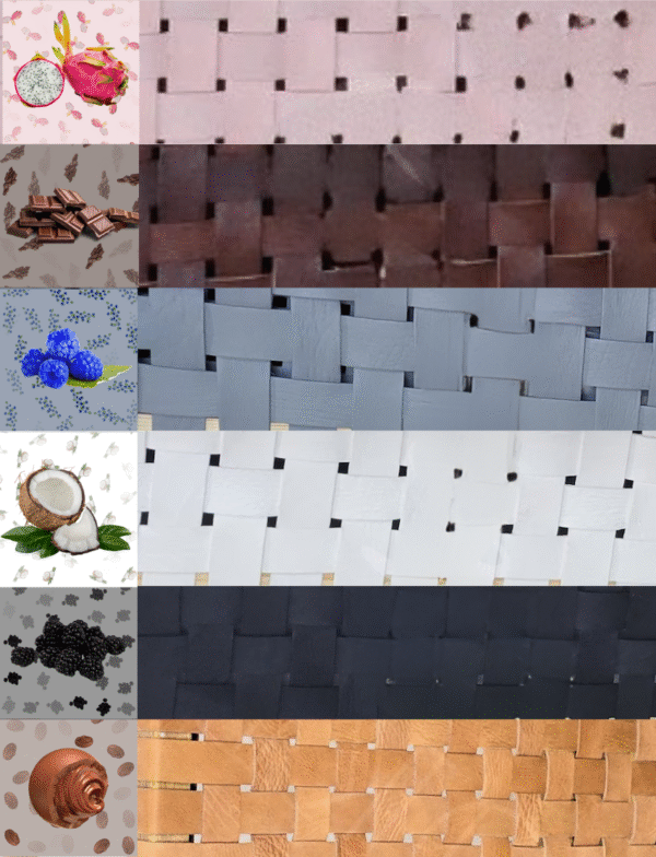 6 Flavor Variants Leather Entryway Chair