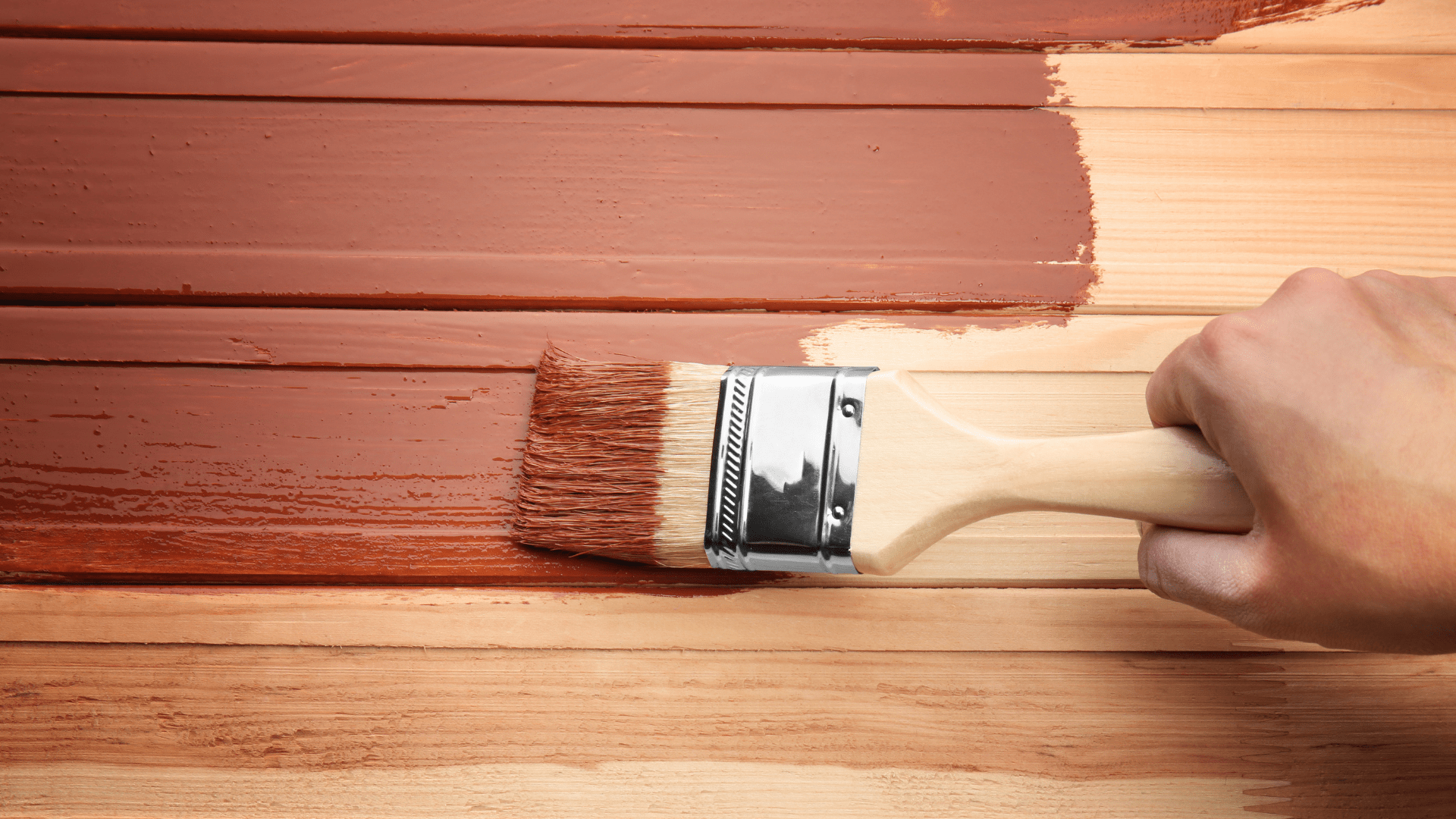 how to paint wood furniture - sanding the surface before painting